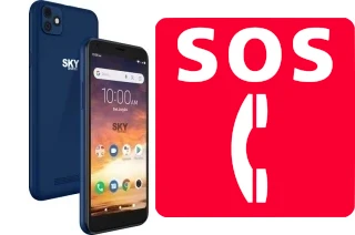 Notrufe auf der Sky-Devices Elite E55 MAX