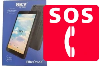 Notrufe auf der Sky-Devices Elite OctaX