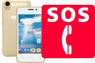 Notrufe auf der Sky-Devices Platinum P4