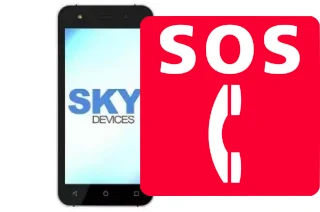 Notrufe auf der Sky-Devices Sky Devices Elite Photo Pro