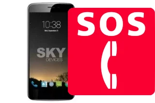 Notrufe auf der Sky-Devices Sky Elite 5-5L Plus