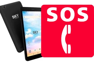 Notrufe auf der Sky-Devices T8Plus