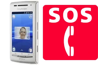 Notrufe auf der Sony Ericsson Xperia X8