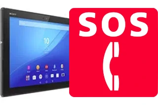 Notrufe auf der Sony Xperia Z4 Tablet LTE