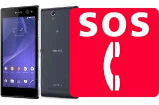 Notrufe auf der Sony Xperia C3 Dual