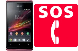 Notrufe auf der Sony Xperia E