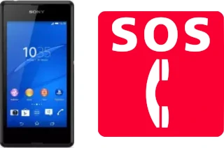 Notrufe auf der Sony Xperia E3 4G