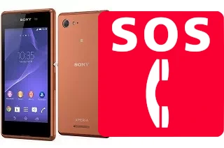 Notrufe auf der Sony Xperia E3 Dual