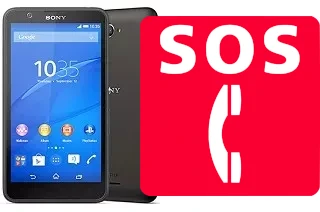 Notrufe auf der Sony Xperia E4 Dual