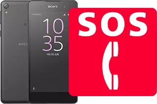 Notrufe auf der Sony Xperia E5