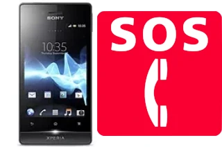 Notrufe auf der Sony Xperia miro