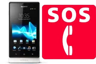 Notrufe auf der Sony Xperia sola