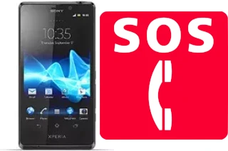 Notrufe auf der Sony Xperia T