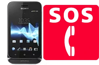 Notrufe auf der Sony Xperia tipo