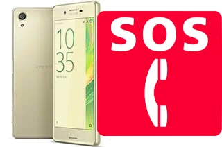 Notrufe auf der Sony Xperia X