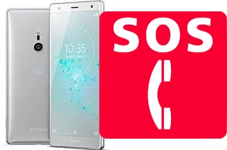 Notrufe auf der Sony Xperia XZ2