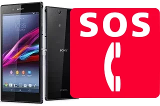 Notrufe auf der Sony Xperia Z Ultra