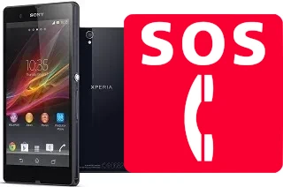 Notrufe auf der Sony Xperia Z