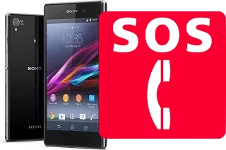 Notrufe auf der Sony Xperia Z1