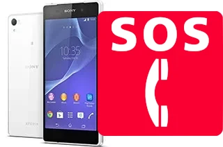 Notrufe auf der Sony Xperia Z2