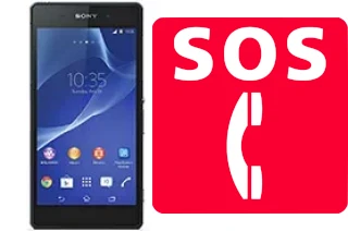 Notrufe auf der Sony Xperia Z2a