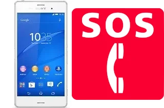 Notrufe auf der Sony Xperia Z3 Dual