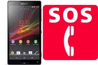 Notrufe auf der Sony Xperia ZL