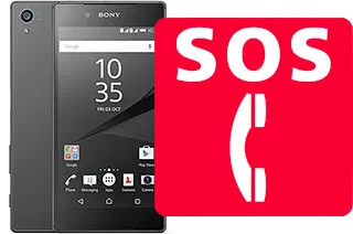 Notrufe auf der Sony Xperia Z5 Dual