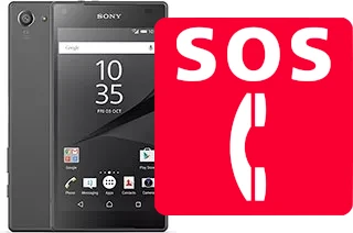 Notrufe auf der Sony Xperia Z5 Compact