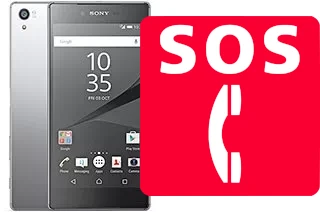 Notrufe auf der Sony Xperia Z5 Premium