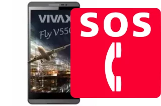 Notrufe auf der Vivax Fly V550