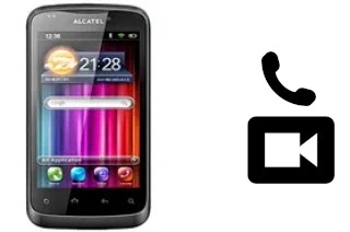 Videoanruf mit alcatel OT-978