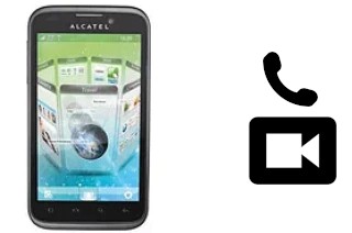 Videoanruf mit alcatel OT-995