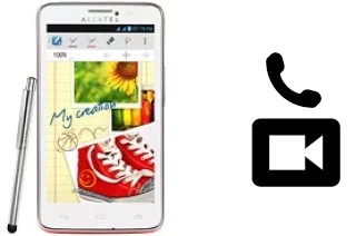 Videoanruf mit alcatel One Touch Scribe Easy