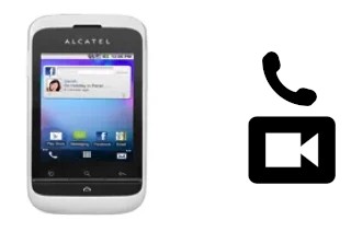 Videoanruf mit alcatel OT-903