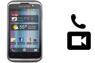 Videoanruf mit alcatel OT-991