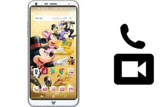 Videoanruf mit Disney mobile DM-01K