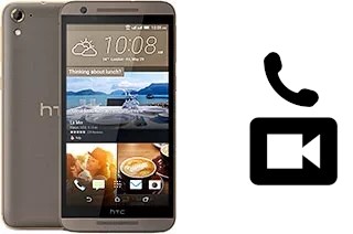 Videoanruf mit HTC One E9s dual sim