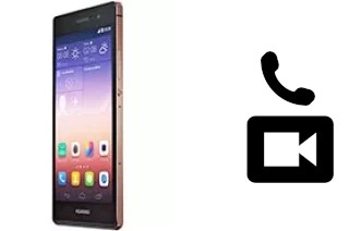 Videoanruf mit Huawei Ascend P7 Sapphire Edition