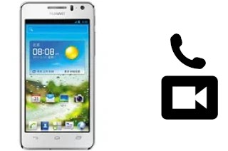 Videoanruf mit Huawei Ascend G600