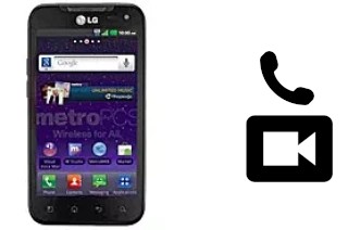 Videoanruf mit LG Connect 4G MS840