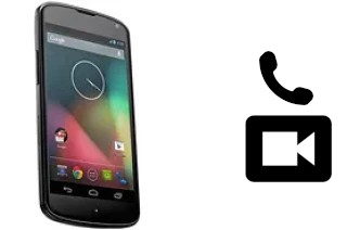 Videoanruf mit LG Nexus 4 E960