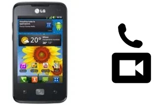 Videoanruf mit LG Optimus Hub E510