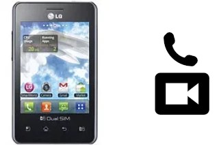 Videoanruf mit LG Optimus L3 E405