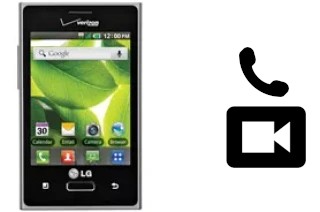 Videoanruf mit LG Optimus Zone VS410