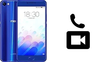 Videoanruf mit Meizu M3x