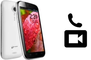 Videoanruf mit Micromax A116 Canvas HD