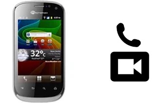 Videoanruf mit Micromax A75