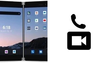 Videoanruf mit Microsoft Surface Duo