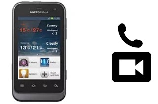 Videoanruf mit Motorola Defy Mini XT320